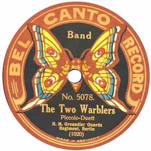 H. M. Grenadier Guards Regiment, Berlin - The Two Warblers / The Tiny Bird On The Brook album