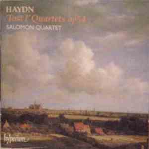 Haydn - Salomon Quartet - 'Tost I' Quartets Op 54 album