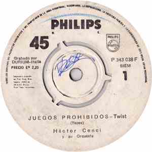 Héctor Cenci - Juegos Prohibidos / Madison Hully Gully album