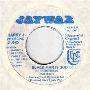 Jah Scott / Brother L'Hommedieu - Black Man Is God album