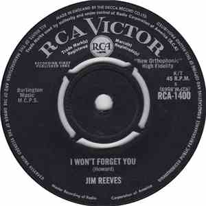 Jim Reeves - I Won't Forget You album