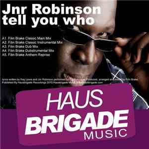 Jnr Robinson - Tell You Who album