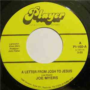 Joe Myers  - A Letter From Josh To Jesus / The Story Of Jesus album