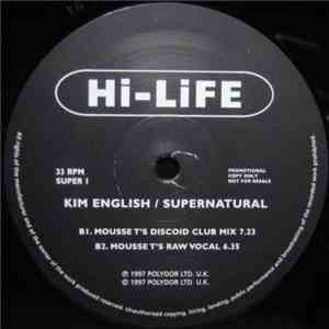 Kim English - Supernatural album