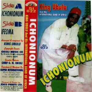 King Ubulu And His International Band Of Africa - Ichonionum album