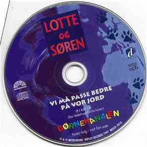 Lotte & Søren - Vi Må Passe Bedre På Vor Jord album