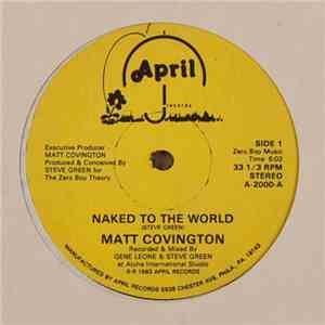 Matt Covington - Naked To The World album