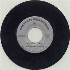 Miami Sound Machine - You're All I Have album