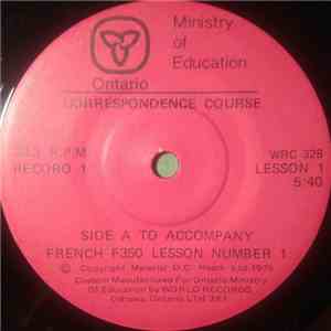 No Artist - Correspondence Course: French F350 album