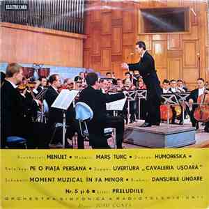 Orchestra Simfonică A Radioteleviziunii , Dirijor : Iosif Conta - Miniaturi Simfonice album