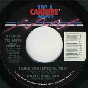 Phyllis Nelson - I Like You (Special Mix) / Reachin' album