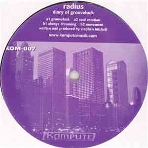 Radius - The Diary Of GrooveLock album