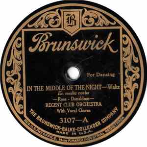 Regent Club Orchestra - In The Middle Of The Night / A Night Of Love album