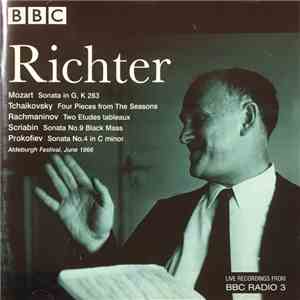 Richter - Mozart/Tchaikovsky/Rachmaninov/Scriabin/Prokofiev album