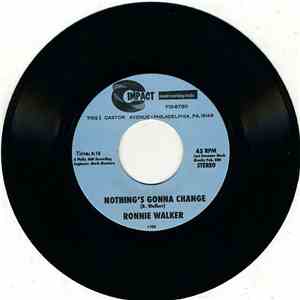 Ronnie Walker - Nothing's Gonna Change / Now There Is You album