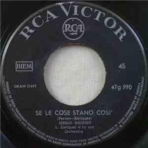 Sergio Endrigo - Se Le Cose Stano Così album