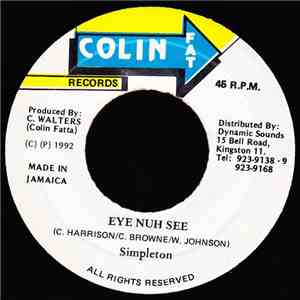 Simpleton - Eye Nuh See album