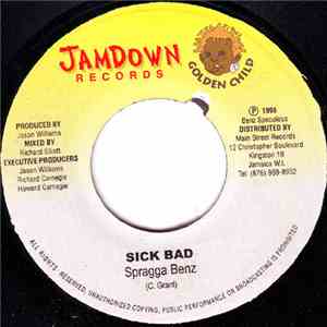 Spragga Benz / Greg Hinds - Sick Bad / Brand New Cassette album