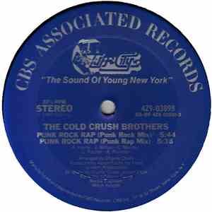 The Cold Crush Brothers - Punk Rock Rap album