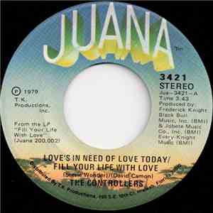 The Controllers  - Love's In Need Of Love Today / Fill Your Life With Love album