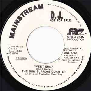 The Don Burrows Quartet - Sweet Emma album