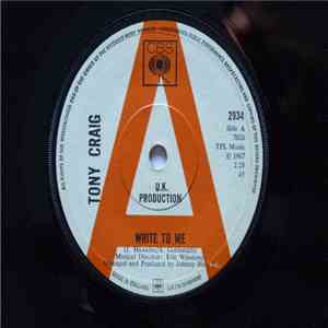 Tony Craig - Write To Me / Only Memories Of You album