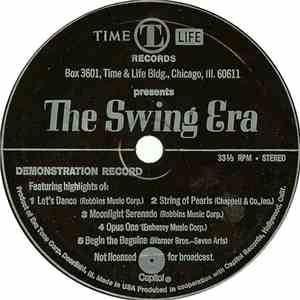 Unknown Artist - The Swing Era album