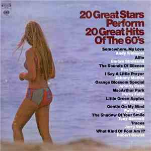 Various - 20 Great Stars Perform 20 Great Hits Of The 60's album