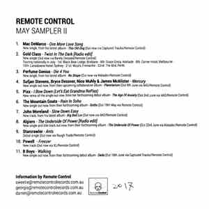 Various - Remote Control May Sampler II album