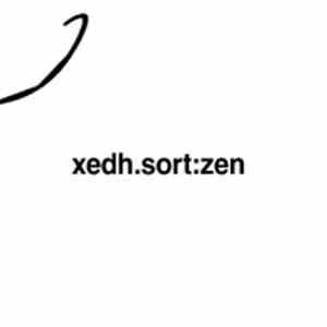 Xedh - Sort:zen album
