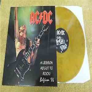 AC/DC - A Lesson About To Rock! Belgium '86 album