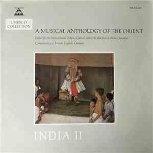 Alain Daniélou - A Musical Anthology Of The Orient: India II album