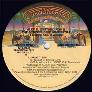 Alec R. Costandinos & The Syncophonic Orchestra Featuring Alirol & Jacquet - Synergy album