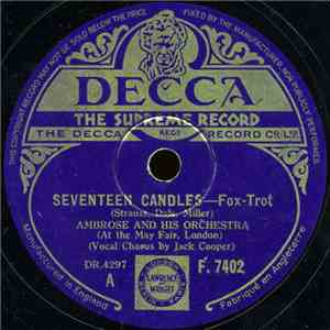 Ambrose And His Orchestra - Seventeen Candles / Careless album