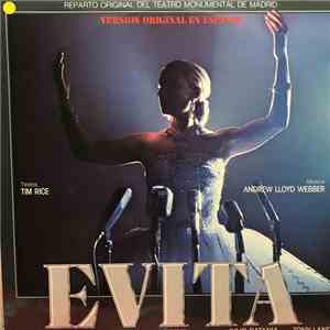Andrew Lloyd Webber And Tim Rice Featuring Paloma San Basilio / Patxi Andión / Julio Catania / Tony Landa - Evita (Version Original En Español) album