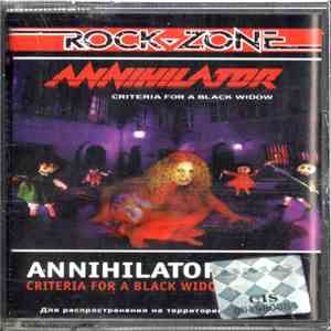 Annihilator  - Criteria For A Black Widow album