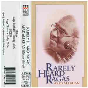 Asad Ali Khan - Rarely Heard Ragas album