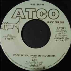 Axe - Rock 'N' Roll Party In The Streets album