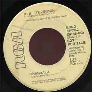 B. W. Stevenson - Shambala album