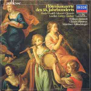 Bach, Vivaldi, Mozart, Quantz, Loeillet, Gretry, Leclair, William Bennett , Claude Monteux, Marriner, Münchinger - Flötenkonzerte Des 18. Jahrhunderts album