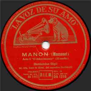Benjamino Gigli - Manon / I Pescatori Di Perle album