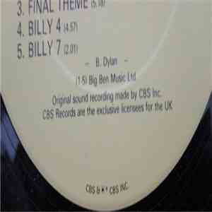 Bob Dylan - Pat Garrett & Billy The Kid - Original Soundtrack Recording album
