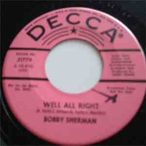 Bobby Sherman - Well All Right / Hey Little Girl album