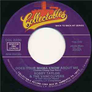Bobby Taylor & The Vancouvers - Does Your Mama Know About Me / I Am Your Man album