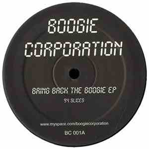Boogie Corporation - Bring Back The Boogie EP album