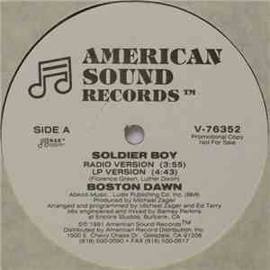 Boston Dawn - Soldier Boy album