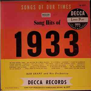 Charles Baum And His Orchestra - Songs Of Our Times Song Hits Of 1933 album