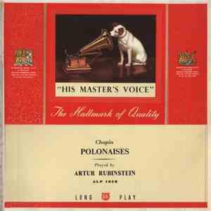 Chopin Played By Artur Rubinstein - Polonaises album