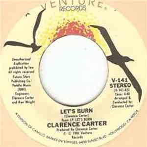 Clarence Carter - Let's Burn / If I Stay album