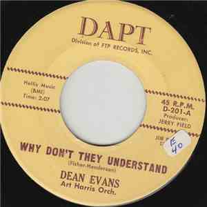 Dean Evans  - Why Don't They Understand / Lottin Dottin album